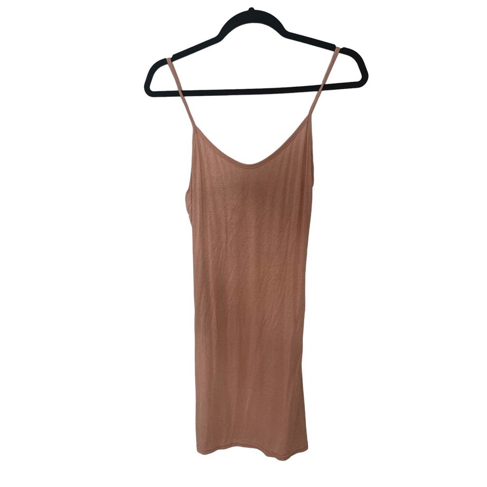 Boohoo Womens Dress Size US Size 8 Salmon Mini Spaghetti Strap